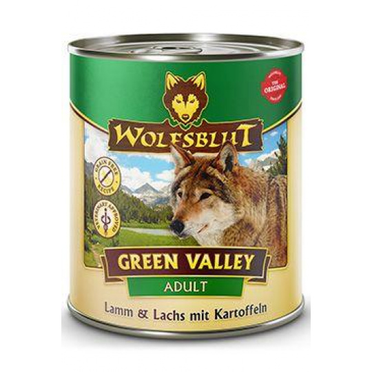 Wolfsblut Dog Adult Green Valley konz. 800g Wolfsblut Dog Adult Green Valley konz. 800g