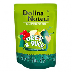 DOLINA NOTECI SUPERFOODS jeleň a kačica kapsička pre psy 300 g DOLINA NOTECI SUPERFOODS jeleň a kačica kapsička pre psy 300 g