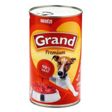 GRAND konz. pes hovädzie 1300g GRAND konz. pes hovädzie 1300g