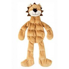 Hračka pes 19 pískatiek Skinneeez