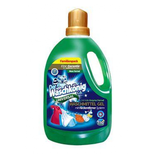 Prací gél Waschkönig Universal Lavender 166 dávok, 5l Prací gél Waschkönig Universal Lavender 166 dávok, 5l