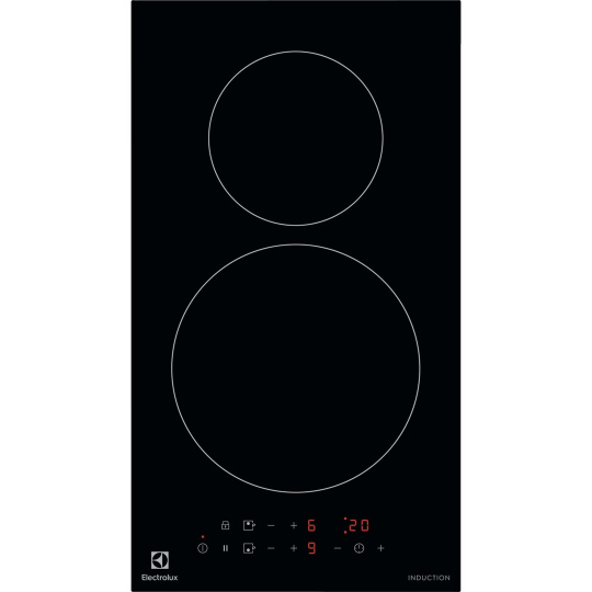 Electrolux LIT30230C Černá Vestavěné 29 cm Indukční varná deska se zónami 2 zóna/zón