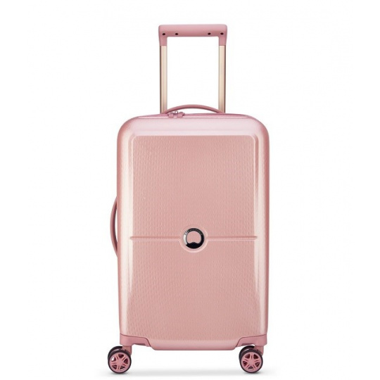 DELSEY WALIZKA TURENNE 55CM 4 DOUBLE WHEELS TROLLEY CASE PEONIA