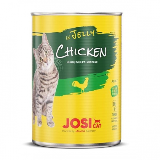 JosiCat konzerva Cat Chicken in Jelly 400 g JosiCat konzerva Cat Chicken in Jelly 400 g