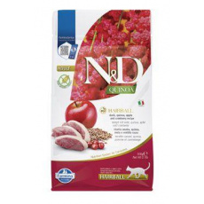 N&D Quinoa CAT Hairball Duck & Cranberry 300g N&D Quinoa CAT Hairball Duck & Cranberry 300g