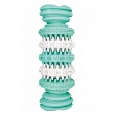 Hračka pes Kosť s mätou 15,5cm zelená/biela HipHop