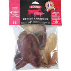 ZOLUX Beef and pork ear - žvýkačka pro psa - 200g