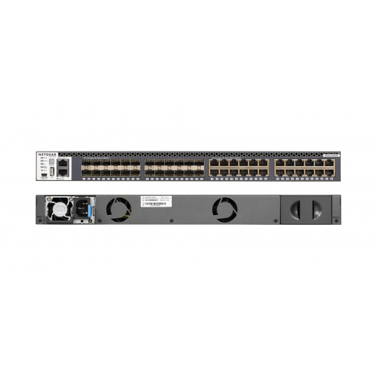 NETGEAR M4300-24X24F/US/EMEA Řízený 10G Ethernet (100/1000/10000) 1U Šedá