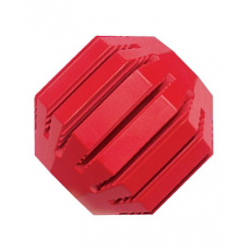 Hračka Kong Dog Dental Lopta plniaca, červená, guma prírodná, M Hračka Kong Dog Dental Lopta plniaca, červená, guma prírodná, M