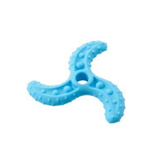 Hračka pes BUSTER Flex Fly Wheel, modrá 11cm Hračka pes BUSTER Flex Fly Wheel, modrá 11cm