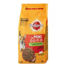 Pedigree Dry Adult Small Dog Beef&Vegetables 2kg Pedigree Dry Adult Small Dog Beef&Vegetables 2kg