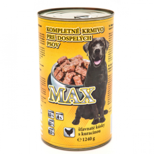 MAX konzerva Hovädzie 1240g