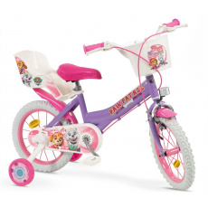 Dětské kolo 14" Paw Patrol Purple 1480 Girl TOIMSA