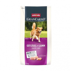 GranCarno Dog DryFood Adult s hydinovým a jahňacím mäsom, 12kg GranCarno Dog DryFood Adult s hydinovým a jahňacím mäsom, 12kg