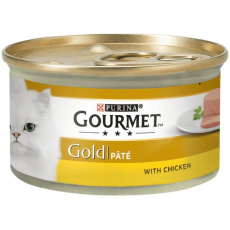 Purina Nestle Gourmet Gold - losos a kuře -85 g mokré krmivo pro kočky