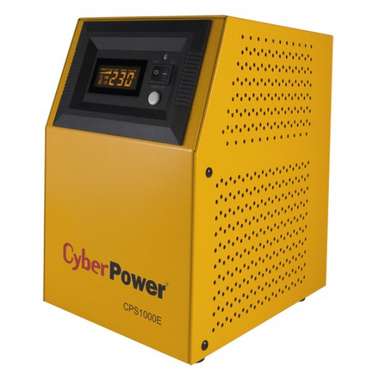 CyberPower CPS1000E zdroj nepřerušovaného napětí S dvojitou konverzí (online) 1 kVA 700 W 2 AC zásuvky / AC zásuvek