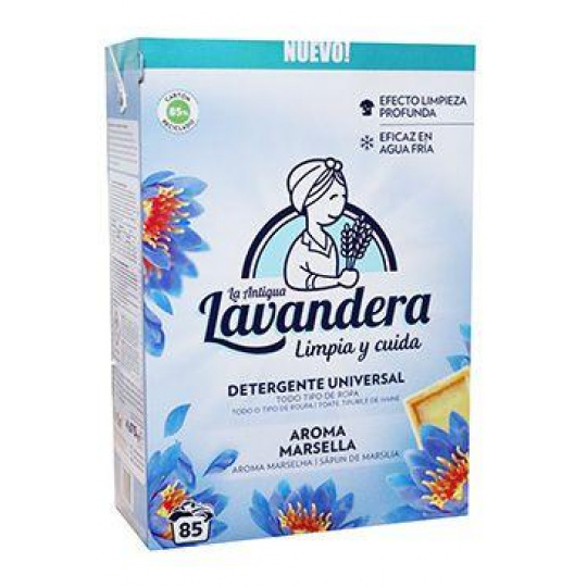 Prací gél Lavandera Marseillské mydlo 4,675l, 85 dávok Prací gél Lavandera Marseillské mydlo 4,675l, 85 dávok