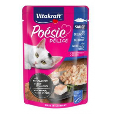 Vitakraft Cat Poésie Délice Sauce kapsička treska tm. 85g