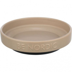 BE NORDIC keramická miska plytká, 0.3l / 16 cm, sivohnedá BE NORDIC keramická miska plytká, 0.3l / 16 cm, sivohnedá