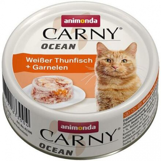 ANIMONDA konzerva CARNY Ocean - tuniak + krevety 80g ANIMONDA konzerva CARNY Ocean - tuniak + krevety 80g