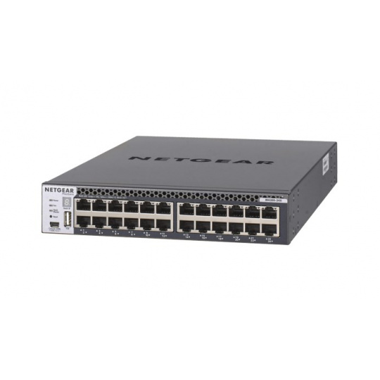 NETGEAR M4300-24X Řízený L3 10G Ethernet (100/1000/10000) 1U Černá