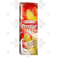 Pamlsok VL Prestige Sticks Canaries Eggs & Oyster Shells 2 ks- tyčinky s vajcom a drvenými lastúrami 60 g