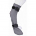Ochranná silikonová ponožka, S: 6 cm/ 30 cm, šedá