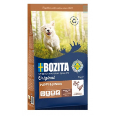 BOZITA Original Puppy & Junior Chicken - suché krmivo pro psy - 3kg