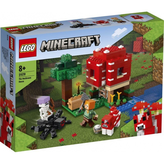 LEGO Minecraft 21179 Houbový dům