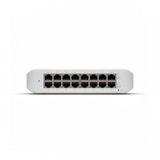 Ubiquiti UniFi Switch Lite 16 PoE L2 Gigabit Ethernet (10/100/1000) Podpora napájení po Ethernetu (PoE) Bílá