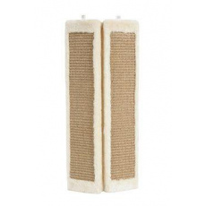 Škrabadlo na stenu rohové béžová 58cm Zolux