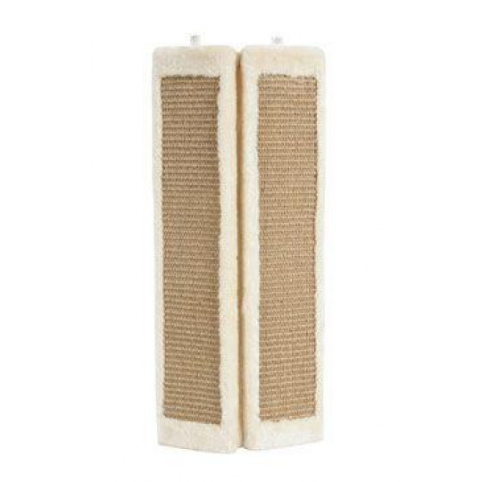 Škrabadlo na stenu rohové béžová 58cm Zolux