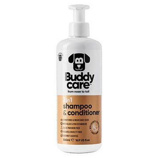 Šampón a kondicionér pre psy Buddycare 2v1 Cocon.500ml