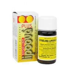 Kyselina lipoová Plus 60tbl Kyselina lipoová Plus 60tbl