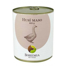 BOHEMIA MASO Husacie vo vlastnej šťave 800g BOHEMIA MASO Husacie vo vlastnej šťave 800g