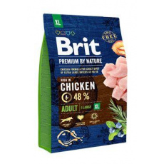 Brit Premium Dog by Nature Adult XL 3kg Exsp 11/7/23