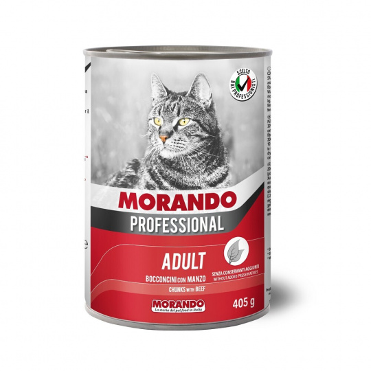 Morando Professional hovädzie  405g pre mačky