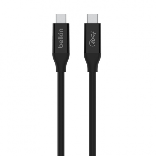 Belkin INZ001bt0.8MBK USB kabel USB4 Gen 3x2 0,8 m USB C Černá