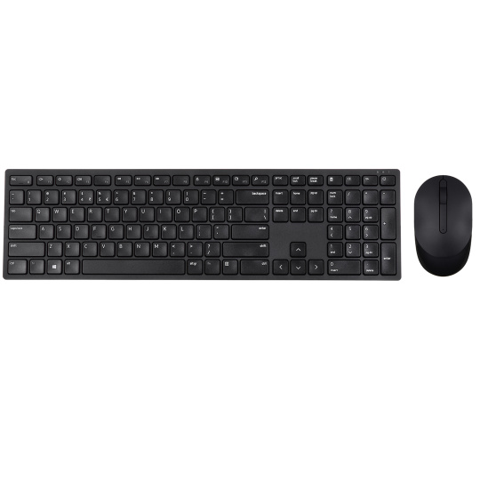 DELL KM5221W klávesnice RF bezdrátový QWERTY US Mezinárodní Černá