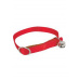 Obojok mačka nylon 10mm/30cm červený Zolux