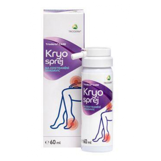 Trioderm CARE Kryosprej na odstránenie bradavíc 60ml Trioderm CARE Kryosprej na odstránenie bradavíc 60ml