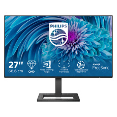 Philips E Line 275E2FAE/00 plochý počítačový monitor 68,6 cm (27") 2560 x 1440 px 4K Ultra HD LED Černá