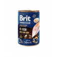 Brit Premium by Nature dog Fish with Fish Skin 6 x 400 g konzerva