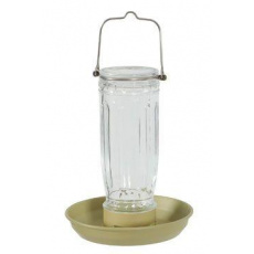 Krmítko vonkajšie GLASS sklo zelená Zolux Krmítko vonkajšie GLASS sklo zelená Zolux