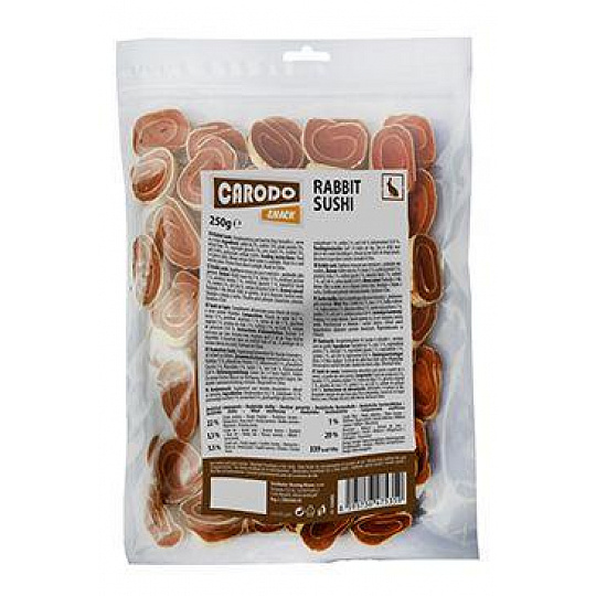 CARODO Dog poch. Králičie sushi 250g