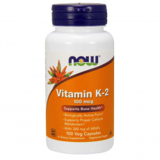 Vitamín K-2 100 mcg - NOW Foods