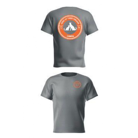 Calibra - oblečenie - pánske tričko sivé S Calibra - oblečenie - pánske tričko sivé S