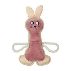 Hračka pes BUDDY králik ružová Zolux Hračka pes BUDDY králik ružová Zolux