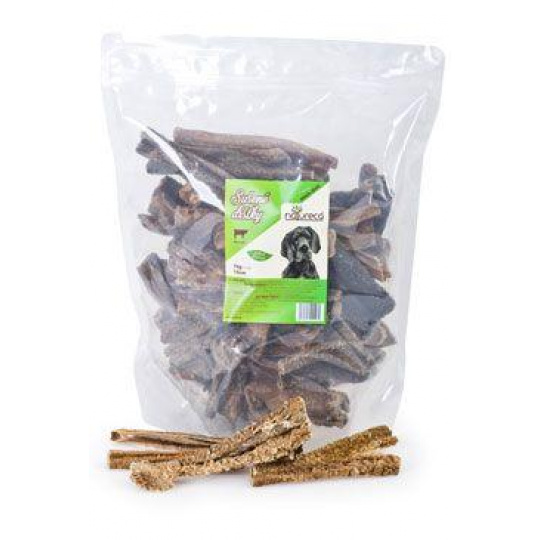 NATURECA pochúťka Hovädzie držky sušené 15cm 1kg