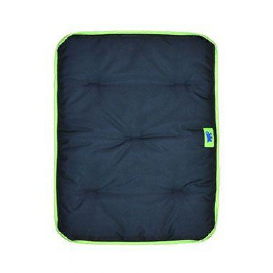 Vankúš JOLLY 65 čierny+zelený lem FP 1ks Vankúš JOLLY 65 čierny+zelený lem FP 1ks